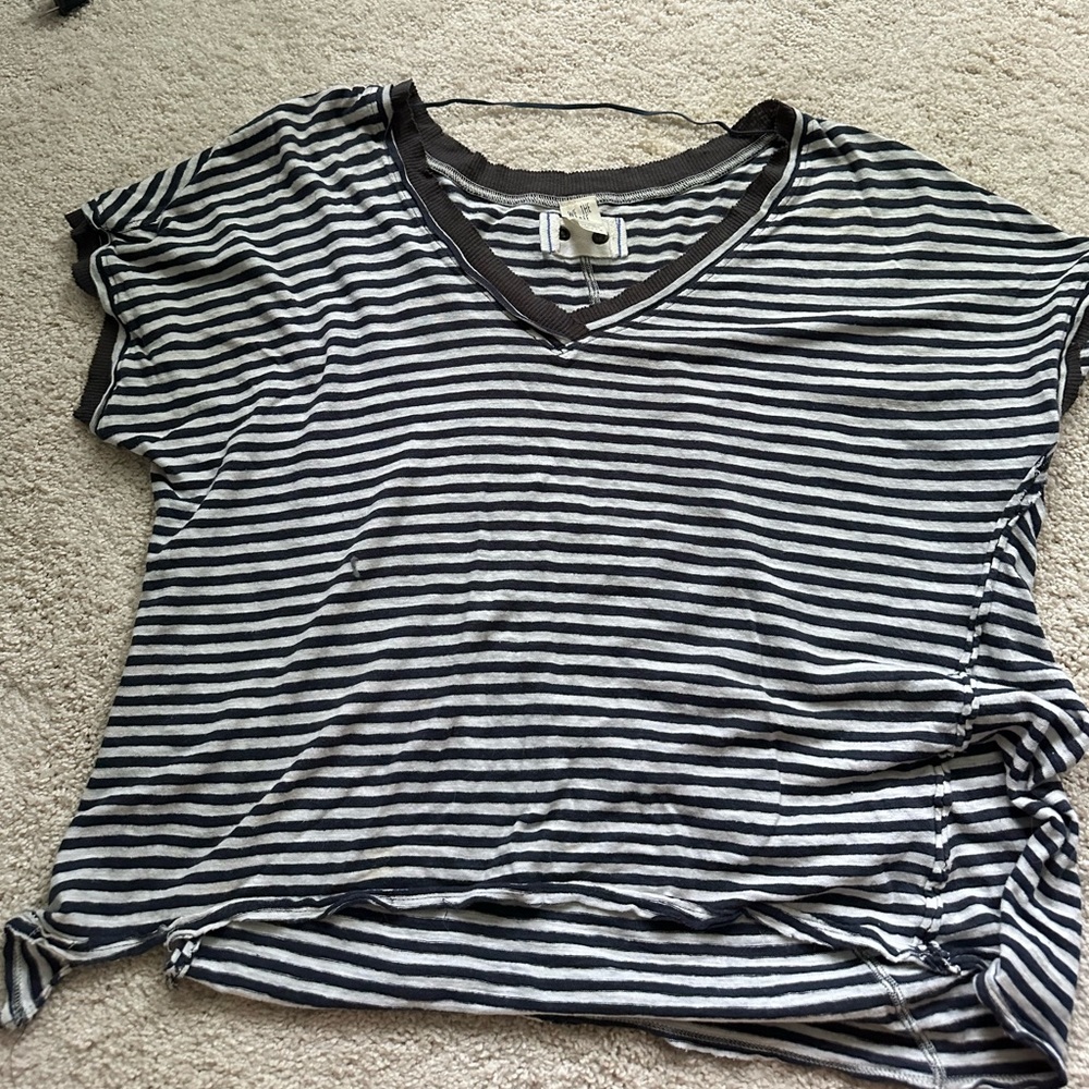 Free People striped shirt